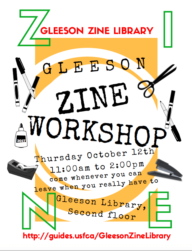 2017 Gleeson Zine Workshop