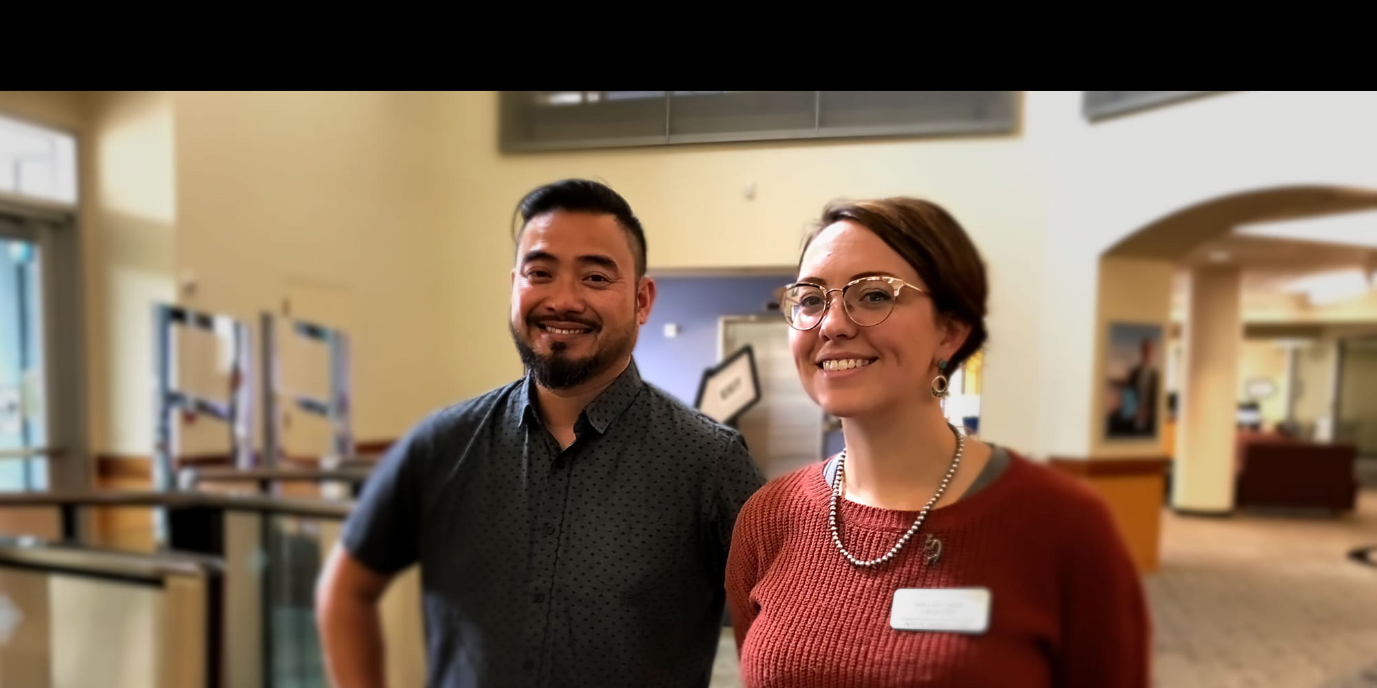 Billy Wong and Shelley Carr Join the Library and Direct Some Awesome Services