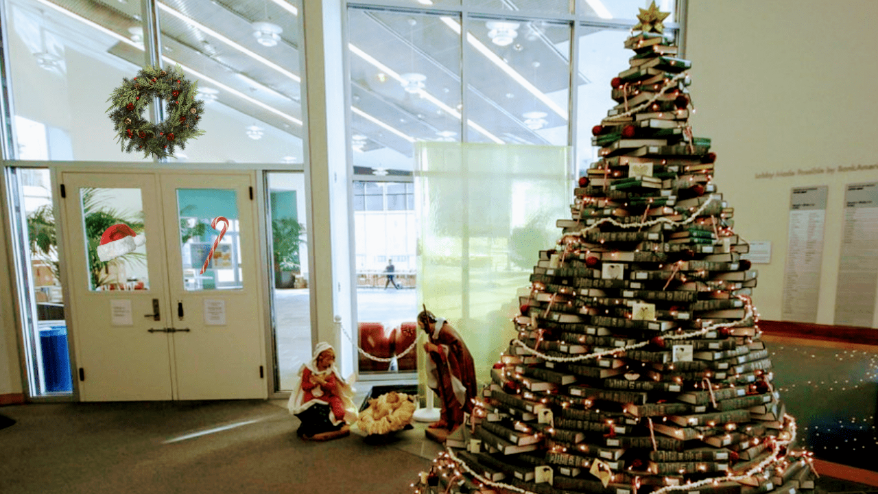 Merry Christmas from Gleeson Library