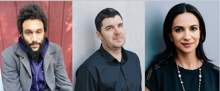 Gleeson Hosts Poets Tongo Eisen-Martin and Dean Rader in Conversation, Moderated by Shabnam Koirala-Azad