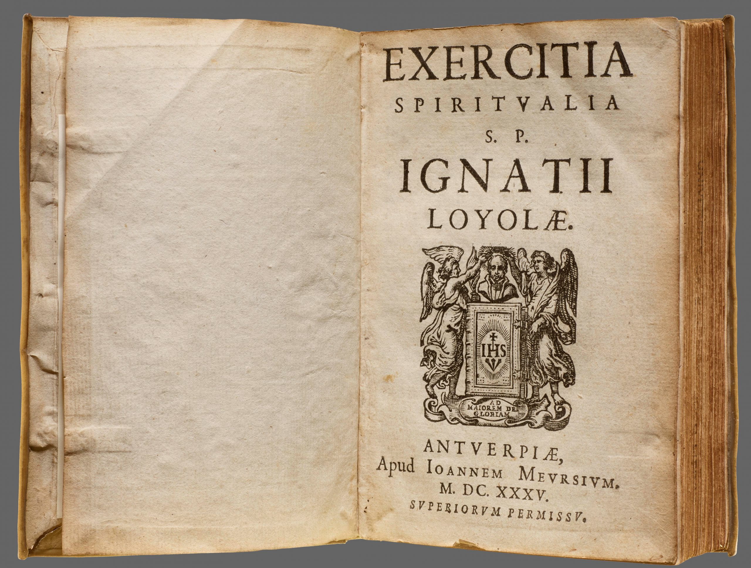 Digitized Early Editions of The Spiritual Exercises now available online