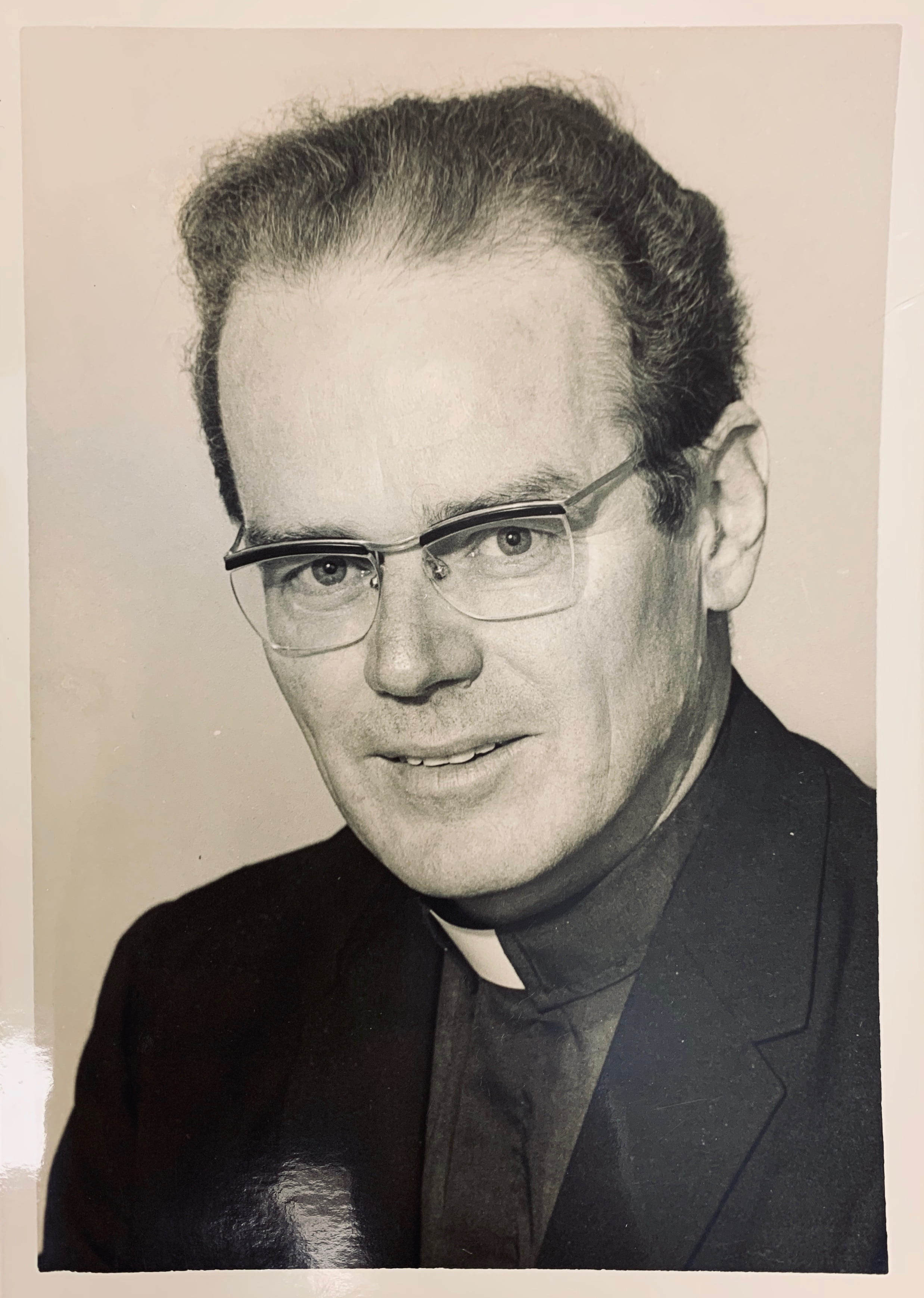 Rev. William C. McInnes S.J., USF President 1972-1976 Headshot