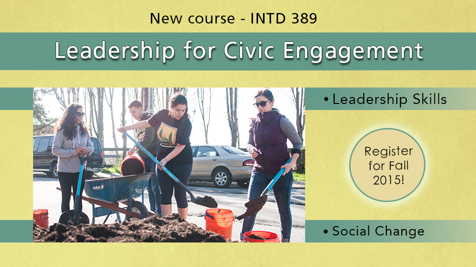 Leadership for Civic Engagement ad