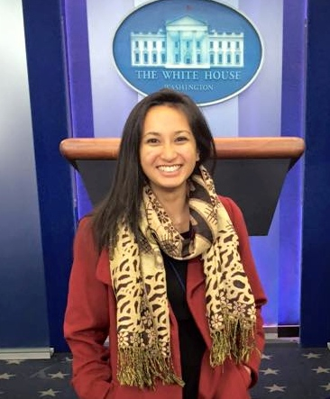 Katherine Pantangco in WH Press Rm