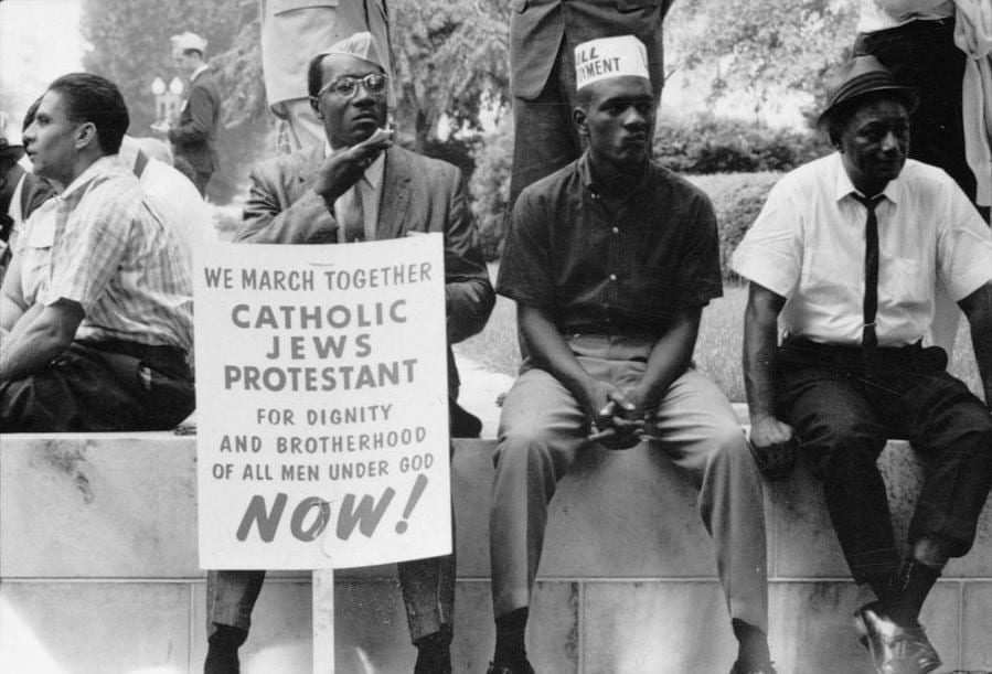 photo of 1965 Civil Rights March participants