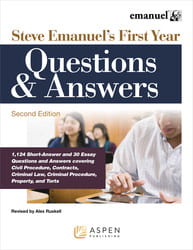 Cover of "Steve Emanuel's First Year Questions & Answers"