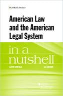 Cover of "American Law and the American Legal System in a Nutshell"